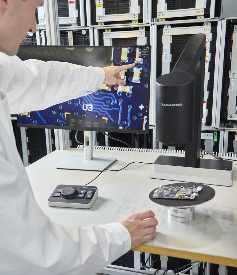 digital microscope image for Tagarno brand 