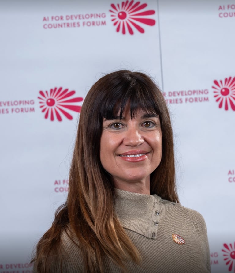 Natalia en AIFOD, ONU, Ginebra.