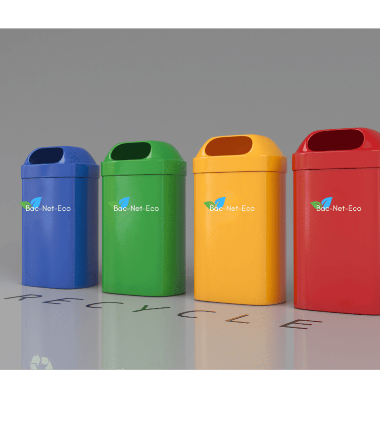 poubelle de tri sélectif ,recyclage ,écologique