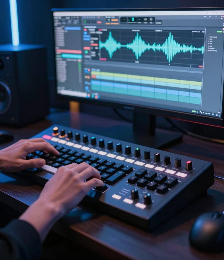 Lofi anime study room backgroun