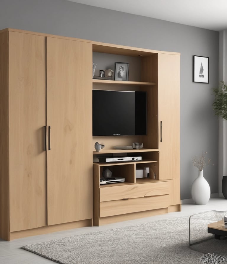 A sleek, modern living room featuring Fabo's minimalist furniture pieces in a bright, airy space.