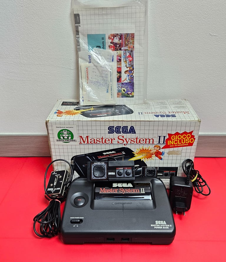 Sega Master System 2 usato console completa boxata