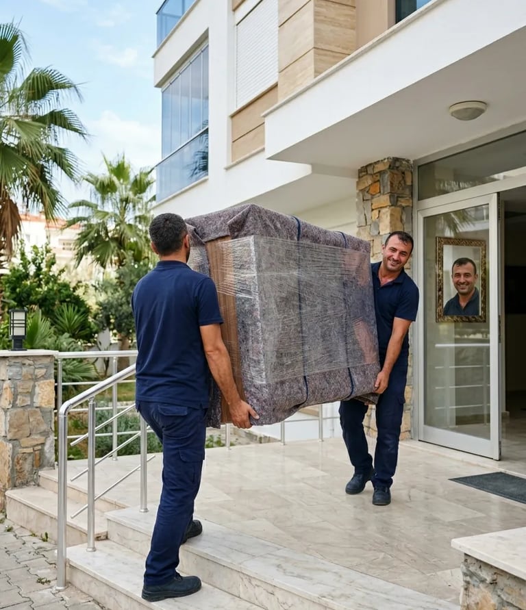 Antalya profesyonel ağır eşya taşıma ve hamal ekibi.