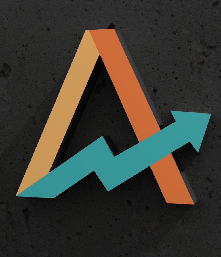 amor ao dinheiro 3D logo, black background