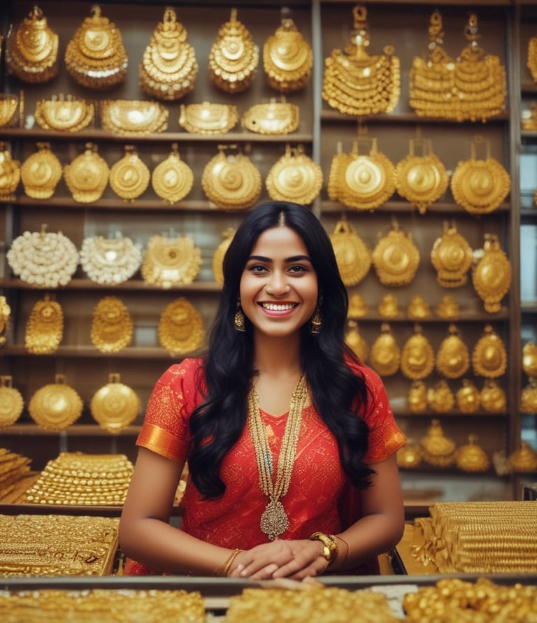 A friendly team brainstorming creative advertising ideas around a laptop.