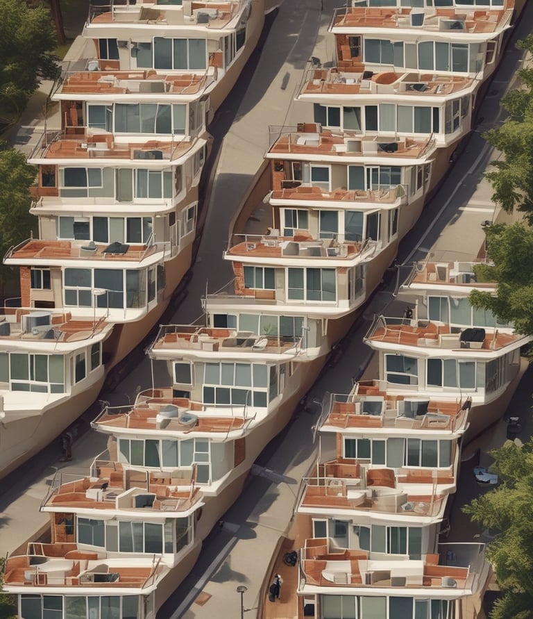 A friendly real estate agent showing a property to a happy family.