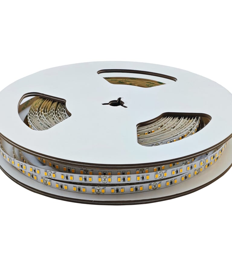Tira LED 24V 10W IP20: iluminación lineal de ambiente para interiores.