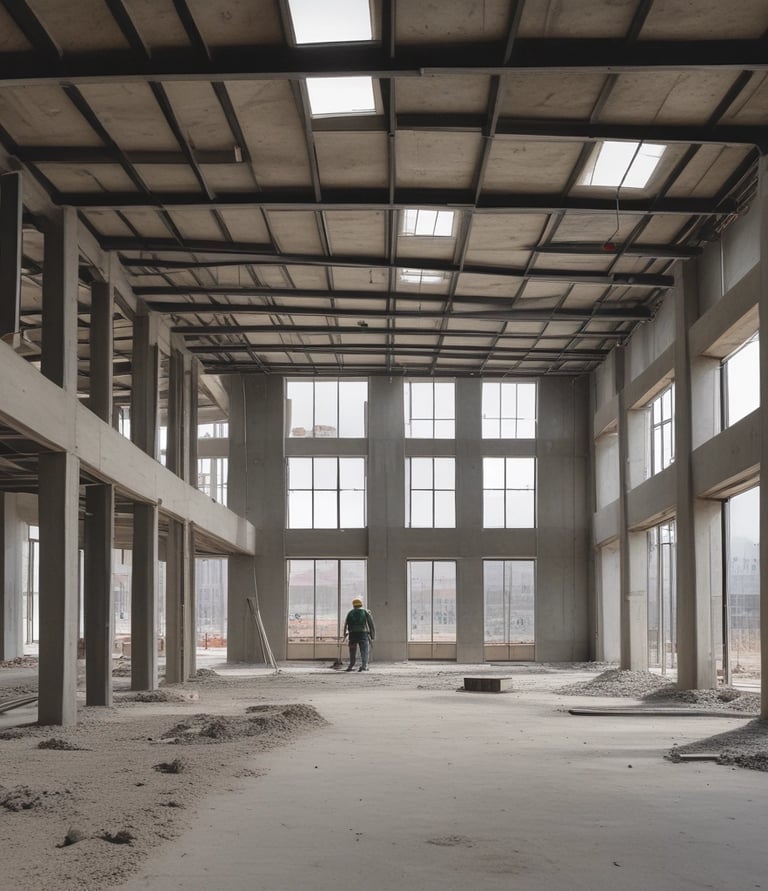 An icon representing road construction services.