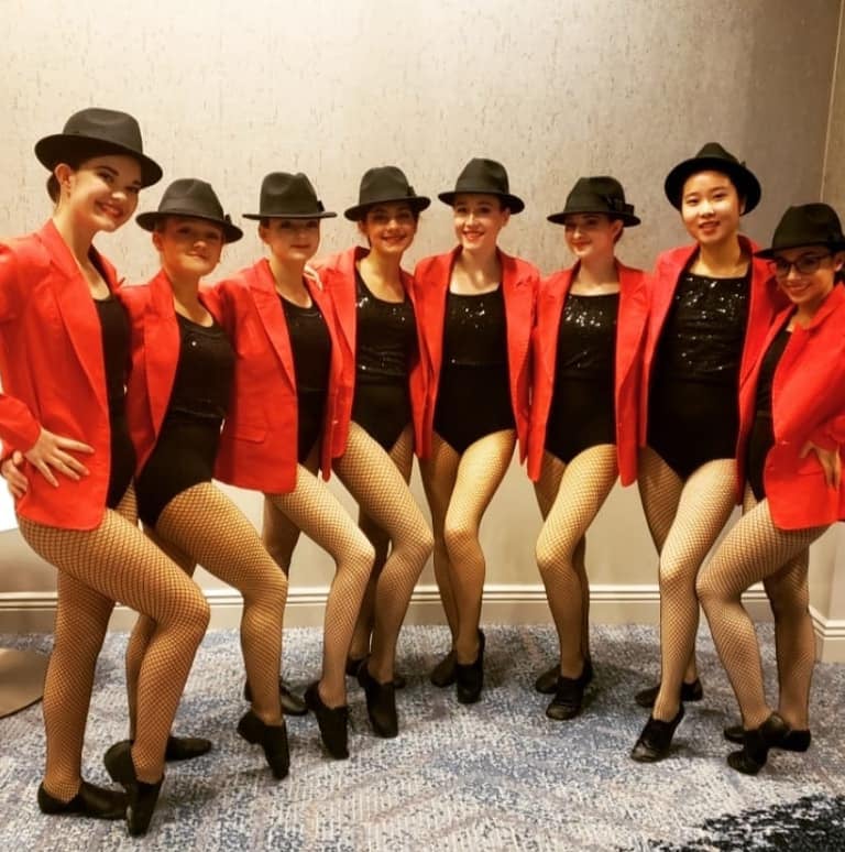 Michelle's students performing