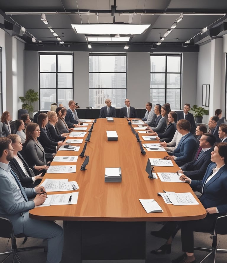 A web page from Razorpay displaying marketing content about financial services. The page includes a 3D illustration of a cube surrounded by floating labels with financial terms like 'Virtual Account' and 'Vendor Payouts'. The text encourages business growth through automated financial solutions. Navigation links for various services are visible at the top.