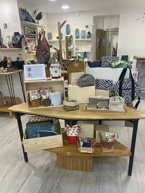 Retrouvez l'atelier Dès 2mains à la boutique Eric et les chics filles