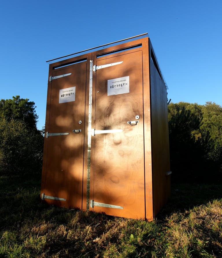 Toilettes Sèches en bois pour évènementiel
