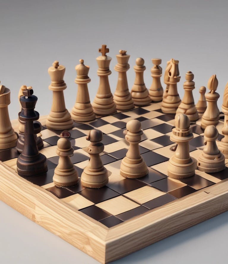 A powerful AI chess opponent ready for a challenge.