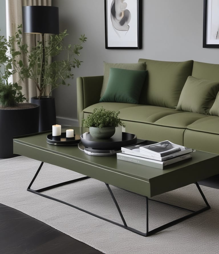 Revo Concept Martinique création d'une table en bois local et métal upcycling