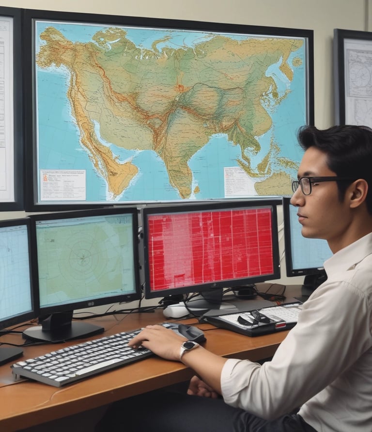 User exploring a detailed 3D geophysical volume model on a web browser interface.
