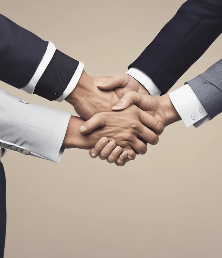 A vibrant office environment showcasing our dedicated team at Melaka Resources.