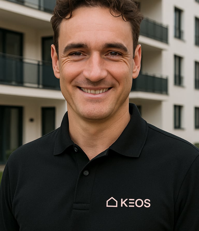 a man in a black shirt and a white shirt