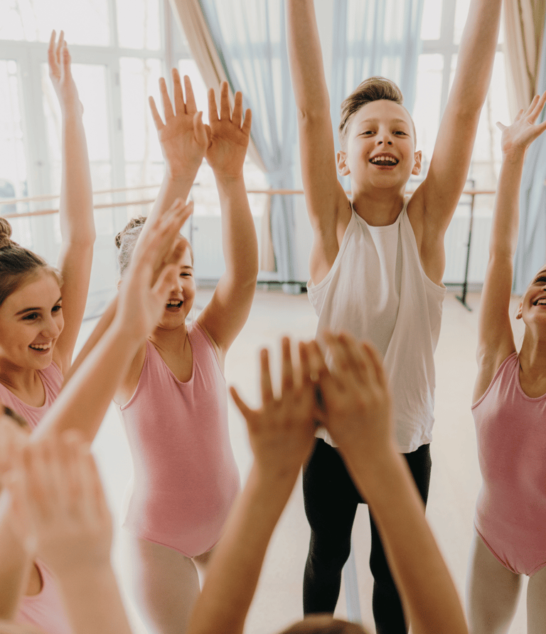 ballet for all ages, kids dancing, ballet education for children