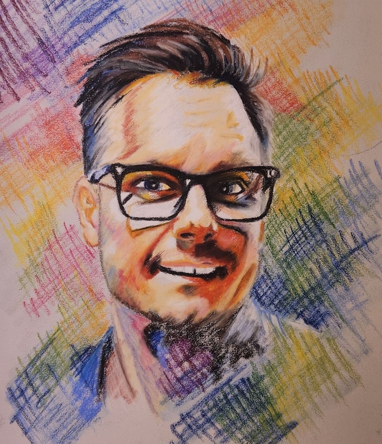 portrait of artist