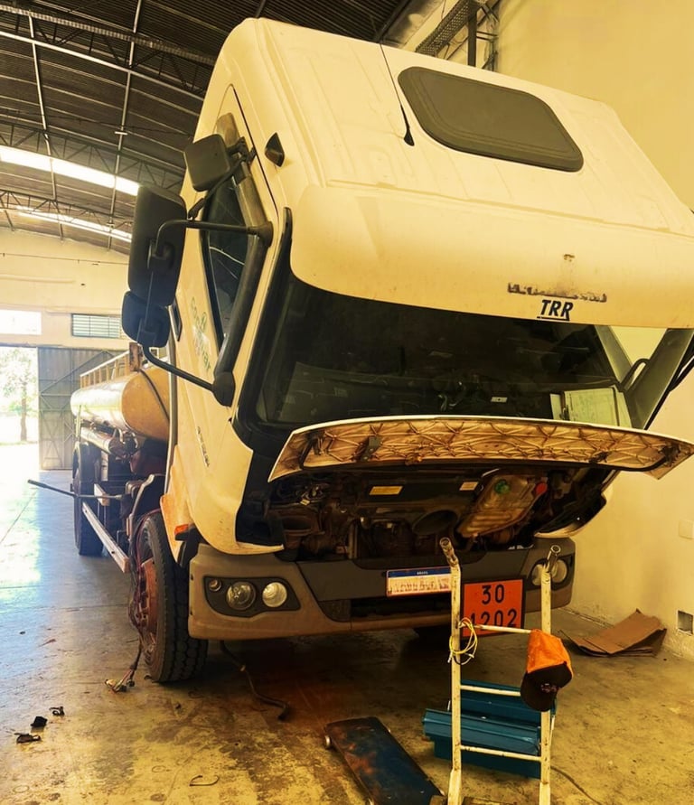 caminhao manutenção auto eletrica diesel