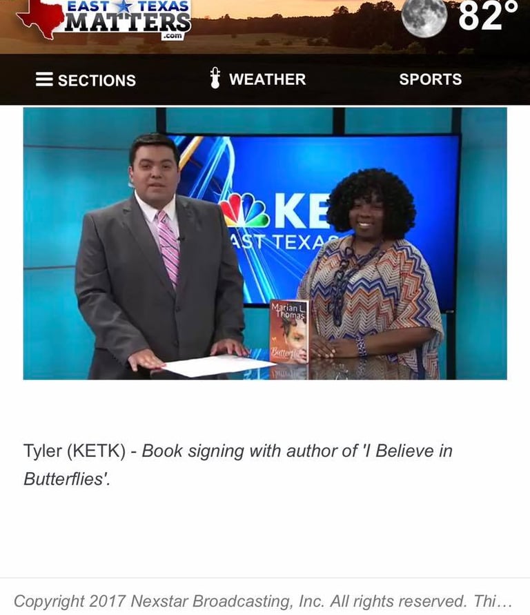 Marian L. Thomas | Award-Winning Author | NBC