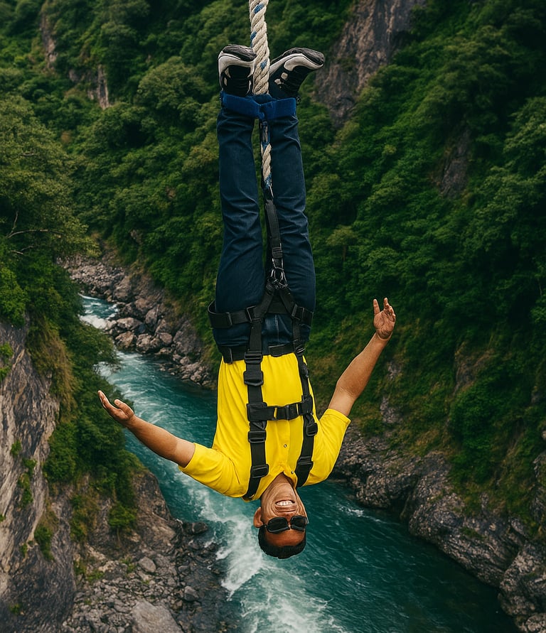 Bungee Jump Construction Company SAM Zip Line 