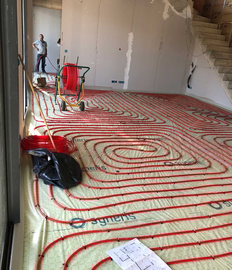 Plancher chauffant