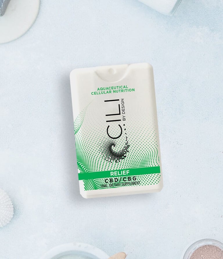Relief CBD/CBG Spray - Cili by Design Relief