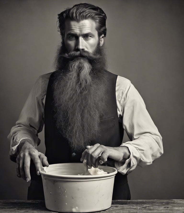 a blurry photo of a person's torso