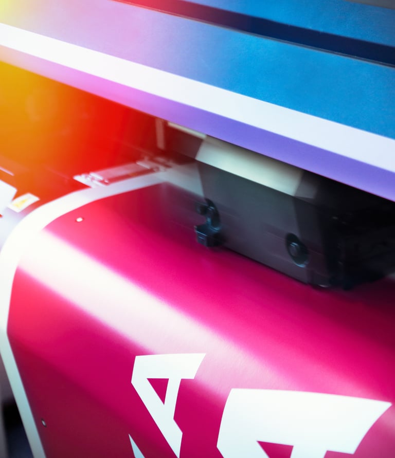 Precision offset printing for bulk commercial orders