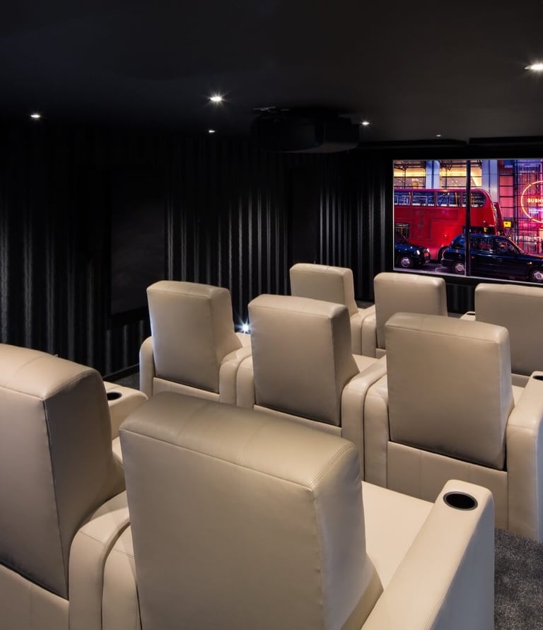 Dedicated Home Cinema Room