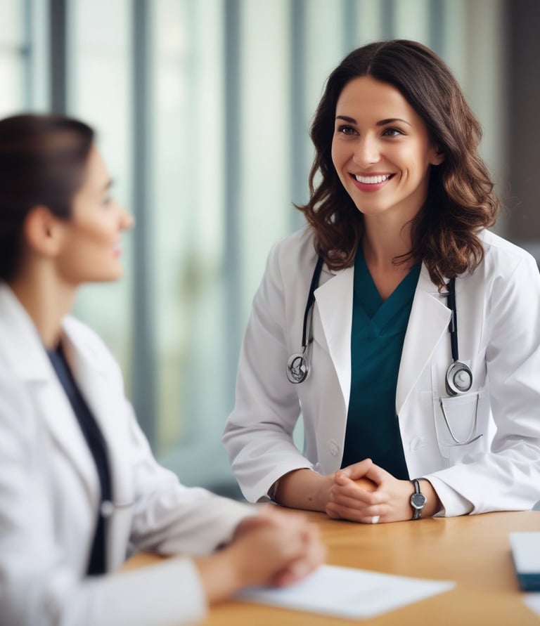 A friendly octopus illustration with open arms, symbolizing warmth and inclusivity in healthcare.
