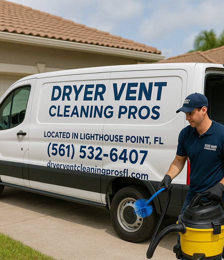 Dryer Vent Cleaning Pros Van