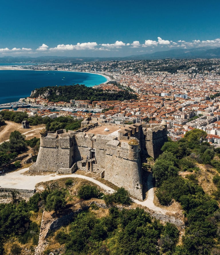 Fort Alban overlooking Nice