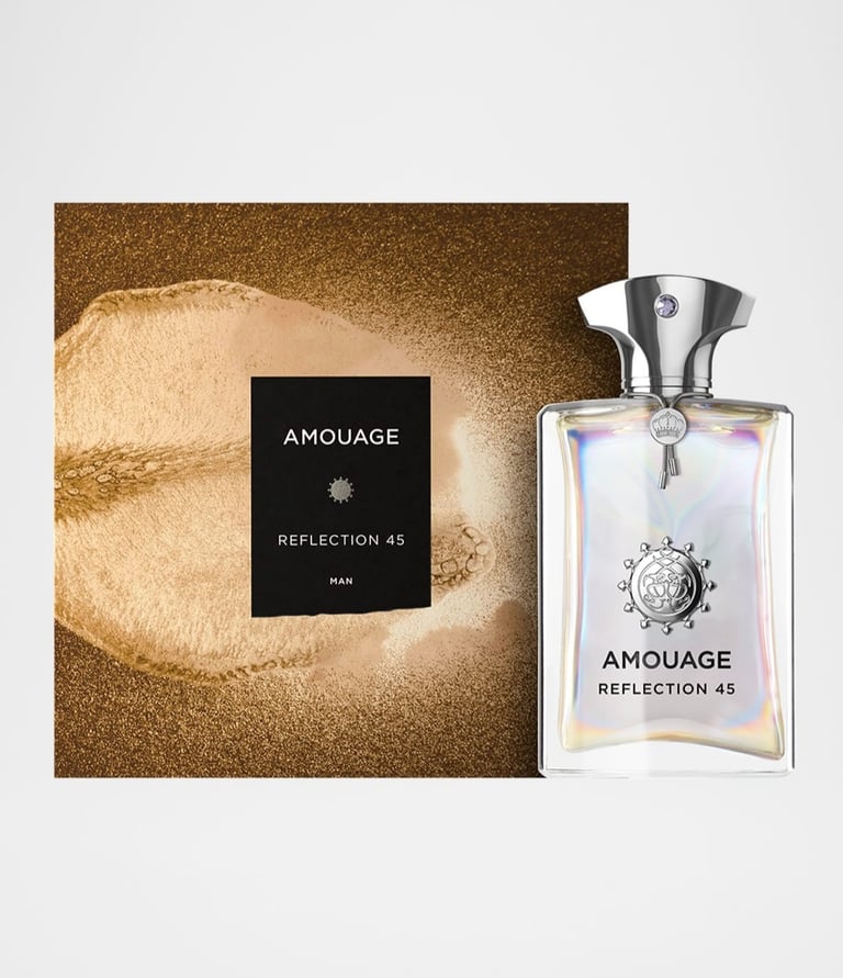A bottle of Amouage Reflections 45