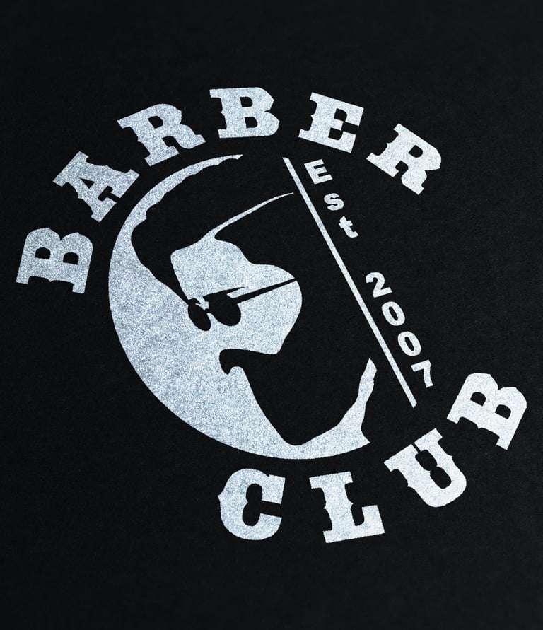 identitate vizuala logo barber club graphic design iasi agentie publicitate