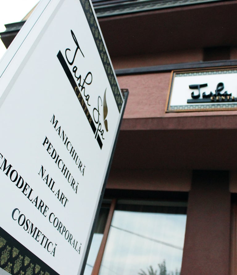 light sign beauty salon litere volumetrice caseta luminoasa iasi