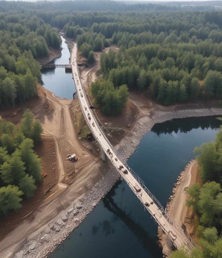 Close-up of a digital dashboard showing construction project progress and alerts.
