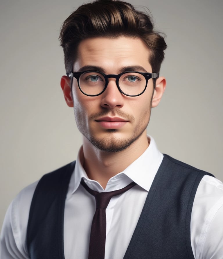 photo of white staircase