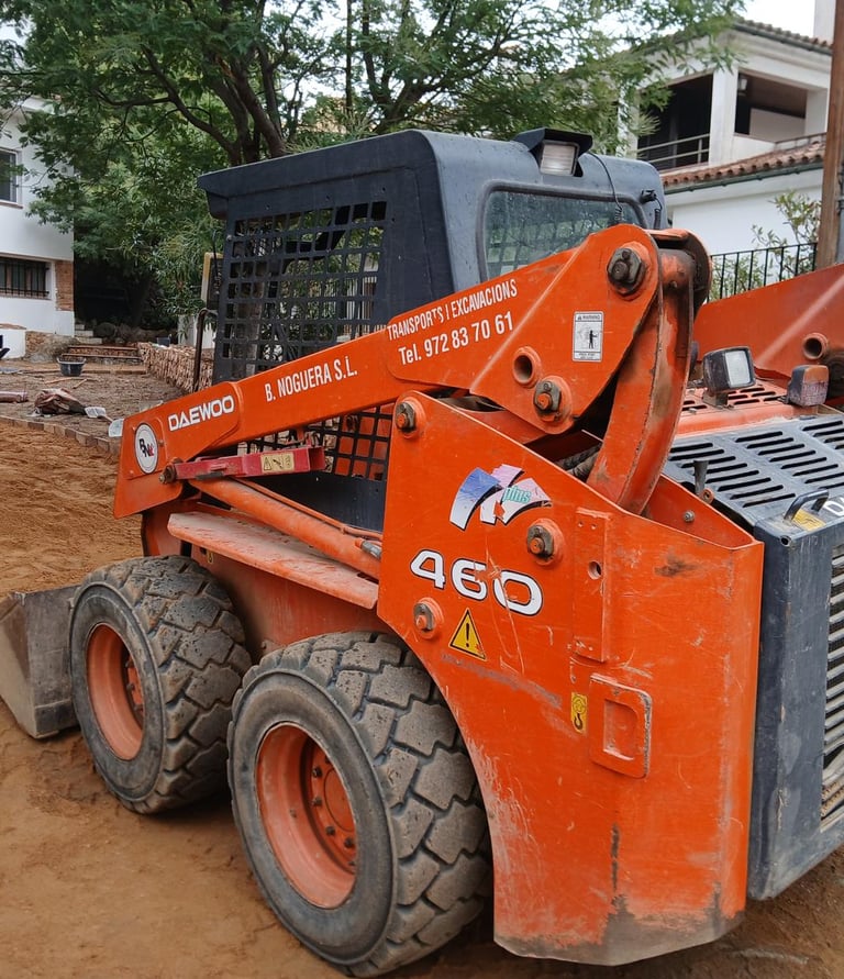 Maquinaria para compactacion de suelos llagostera
