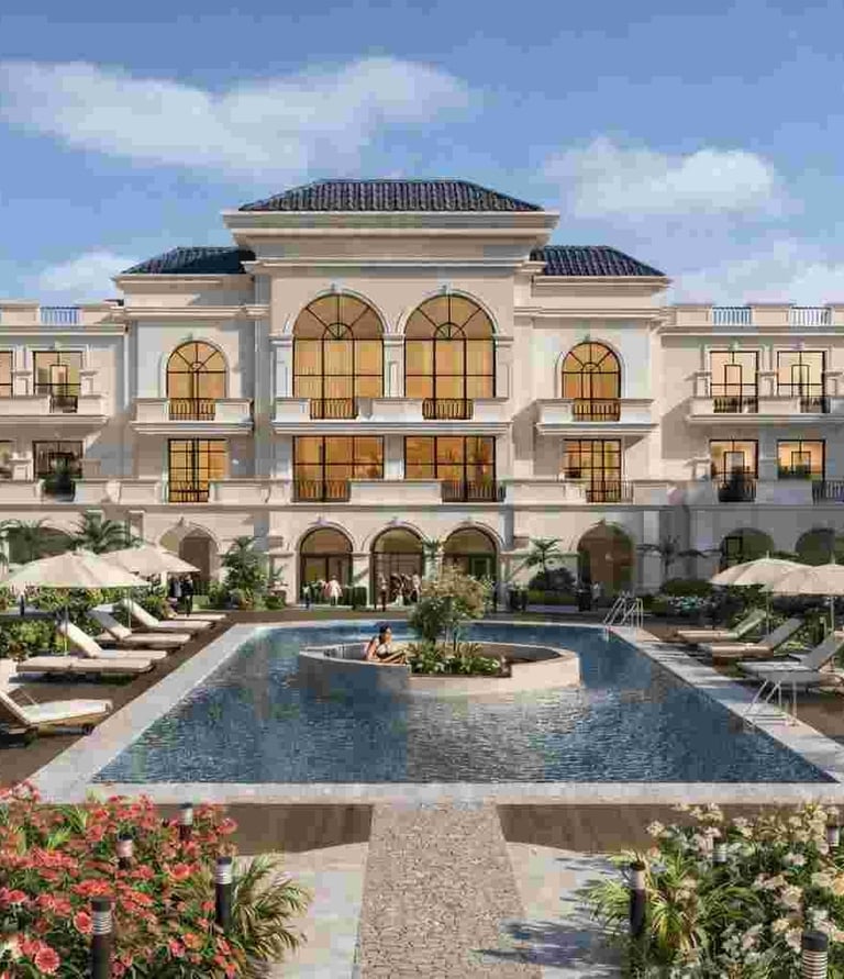 Aurora Palace Compound Hurghada exterior modern residential buildings