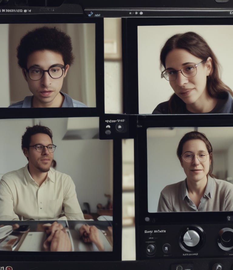 A cozy workspace with a laptop, notebook, and coffee cup, inspiring creativity.