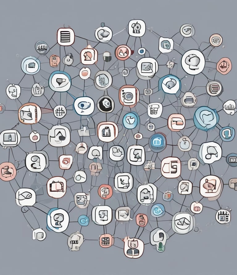 A cozy workspace with a laptop, notebook, and coffee cup, inspiring creativity.