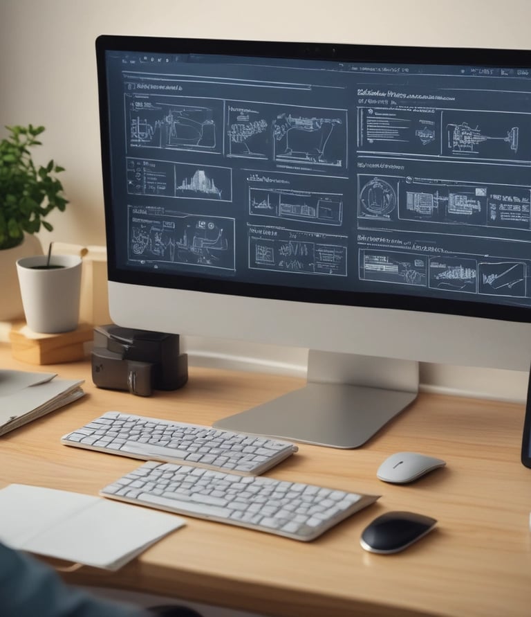 An open book with handwritten notes and a pen, symbolizing the writing process.