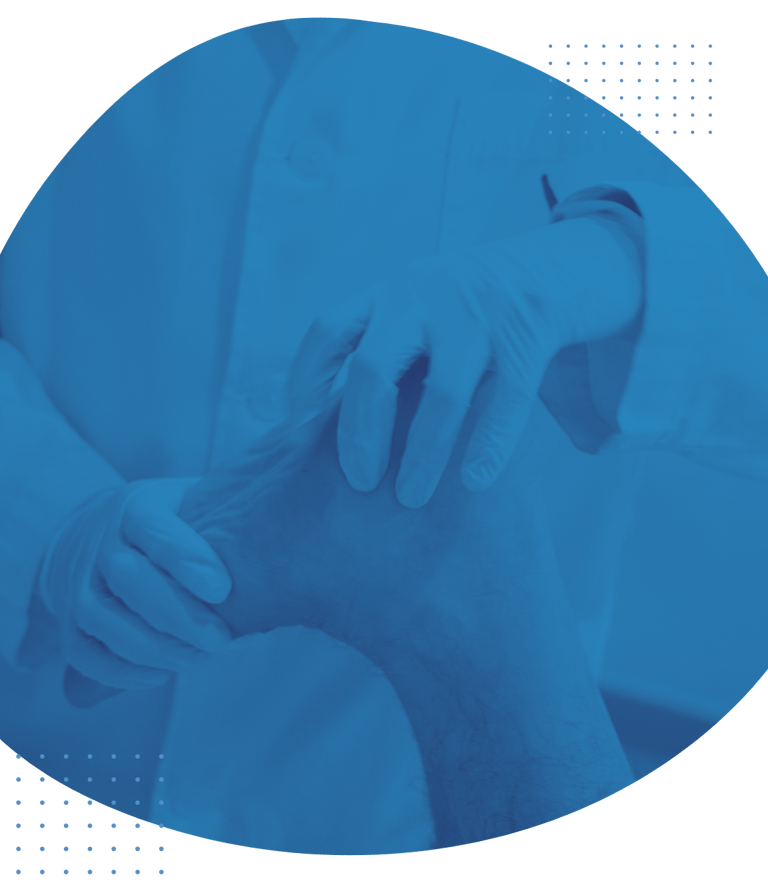 Evaluación clínica en consultorio de traumatología