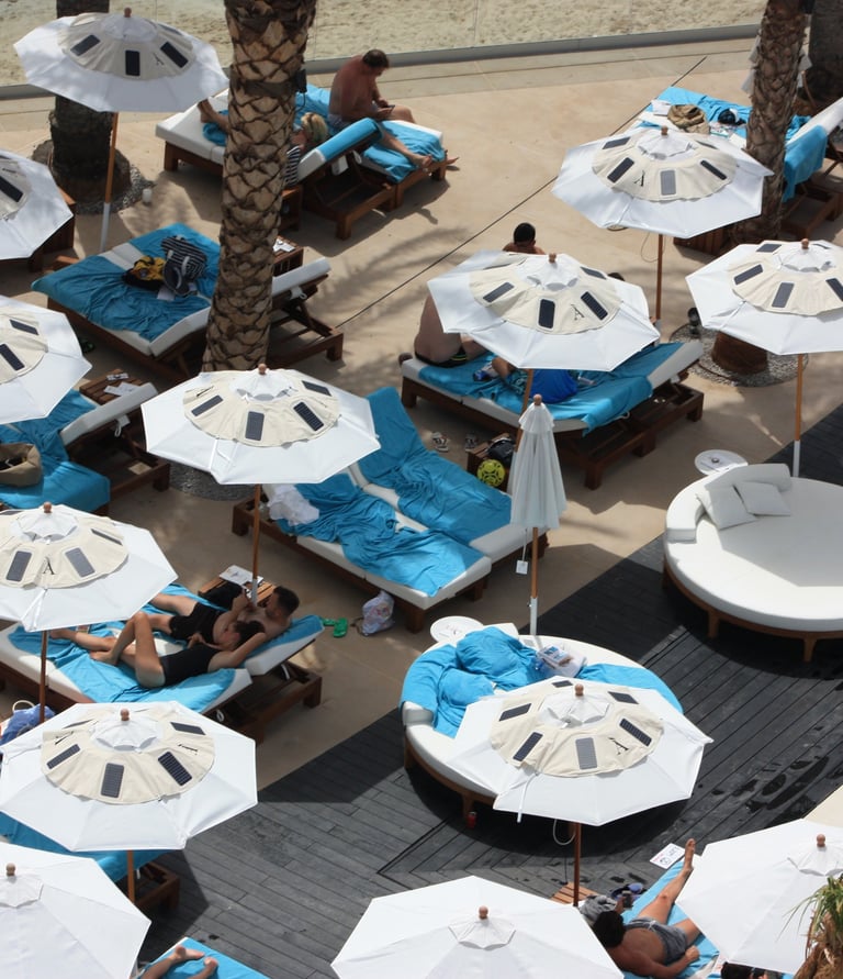 USBRELLA  Nuestro panel solar para sombrillas