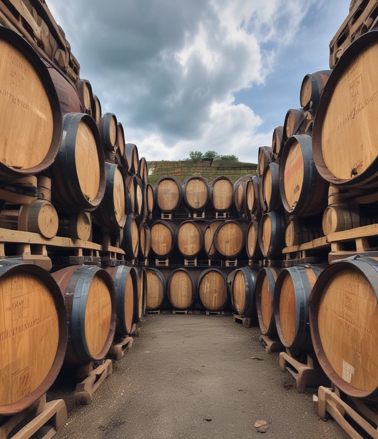 Technician installing an HVAC unit on a commercial building rooftop under a clear blue sky.