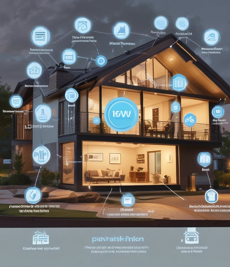 A rooftop solar panel installation catching bright morning sunlight.