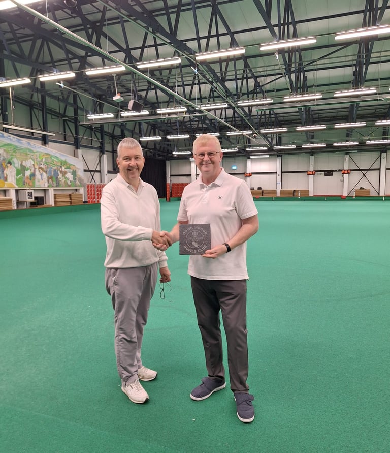 Presentation Bridgend Indoor Bowls