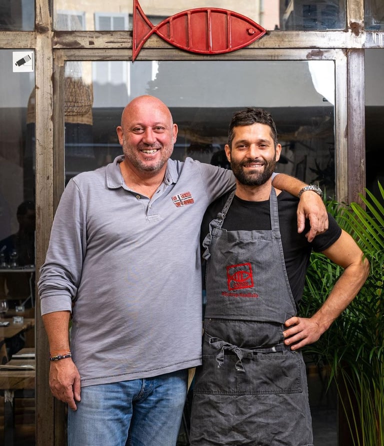 photo équipe du Restaurant Le Poisson Rouge Cassis